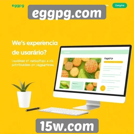 Avaliação da experiência do usuário no site eggpg.com