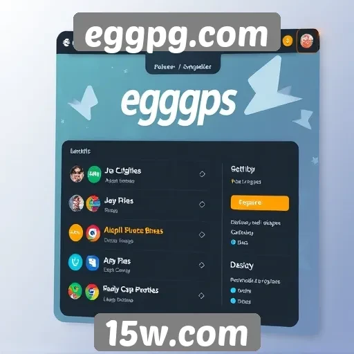 Análise da interface do usuário do eggpg.com